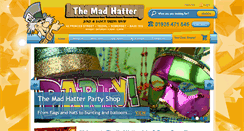 Desktop Screenshot of madhattersjokeshop.com